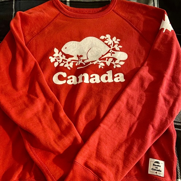 Roots Canada Red Women's Sweater - Picture 1 of 6